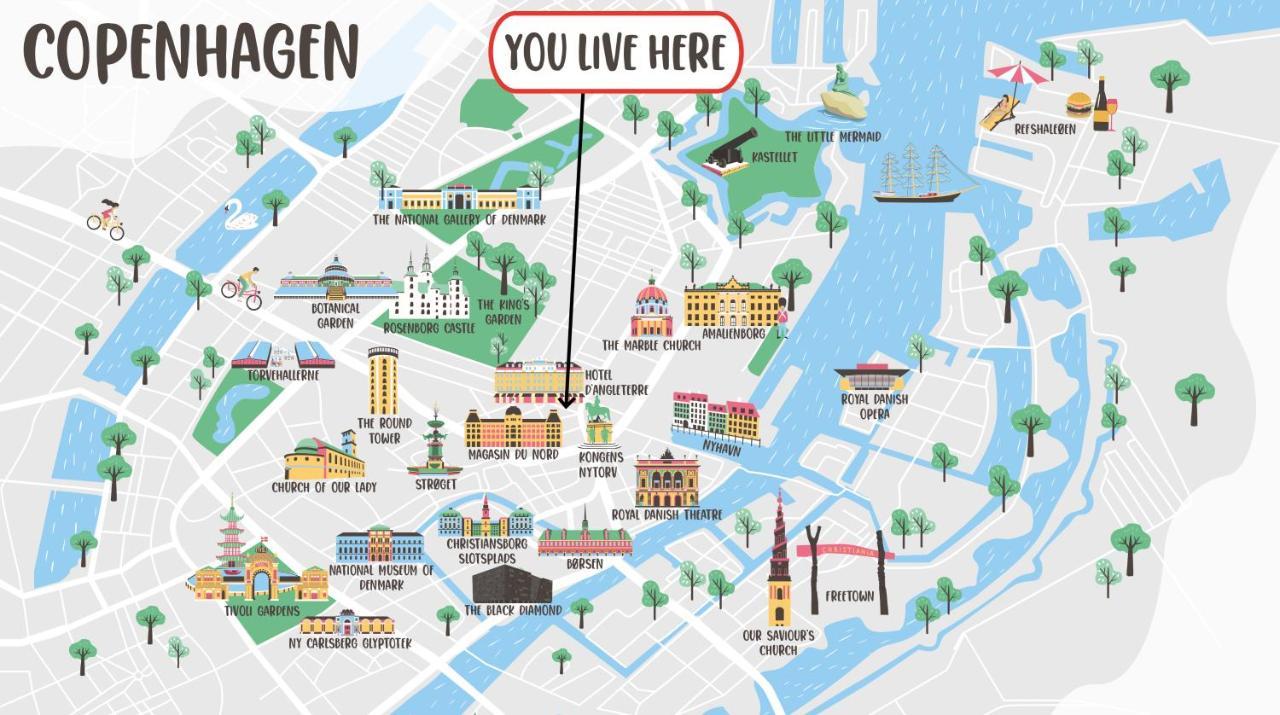 Perfect For Friends & Families 2 Bedroom Apartment In Cph Copenhagen Luaran gambar